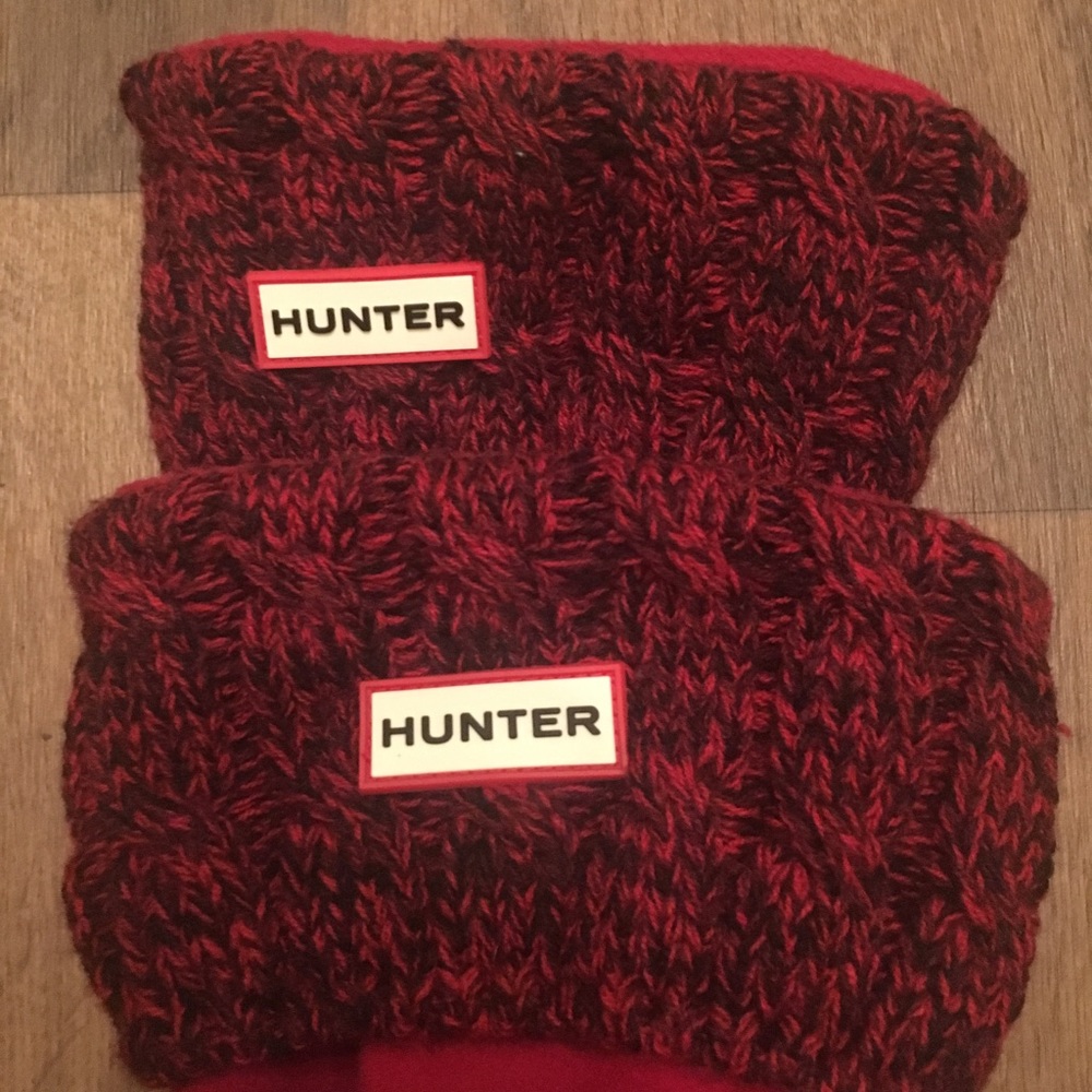 Brand new original knitted hunter boot socks